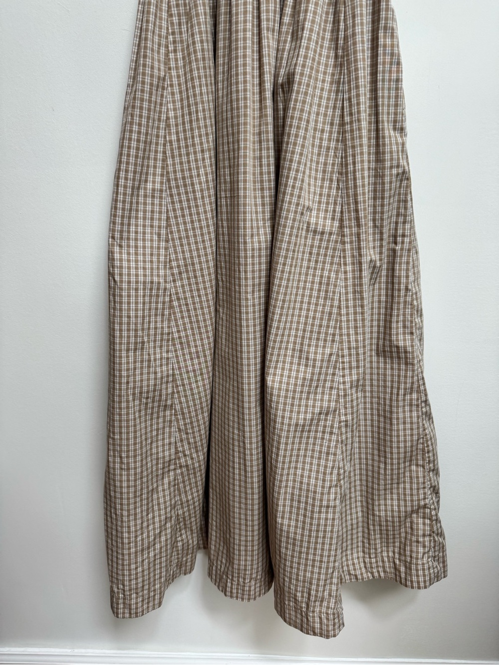 Abercrombie & Fitch Twist Front Gingham Plaid Maxi Dress Women’s XS Summer Party - Picture 11 of 15